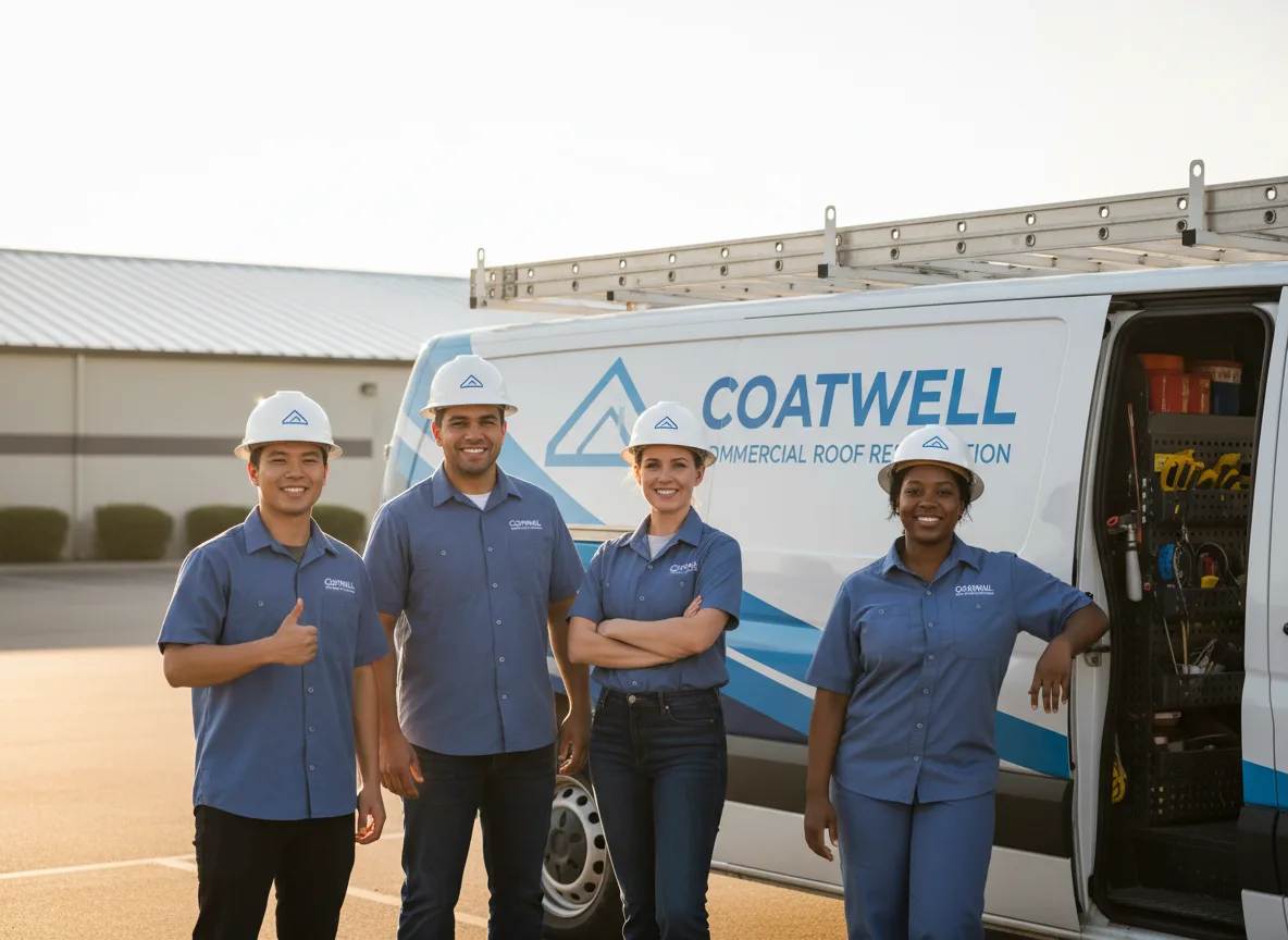 Commercial roof coating company in Marlow, OK